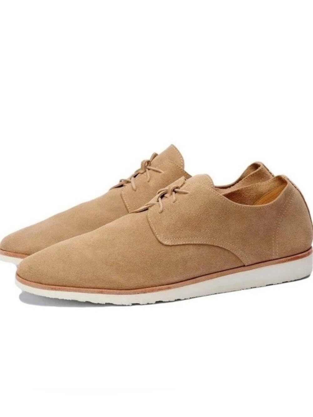 Nisolo Men’s Travel Derby in Stone 9.5 NIB